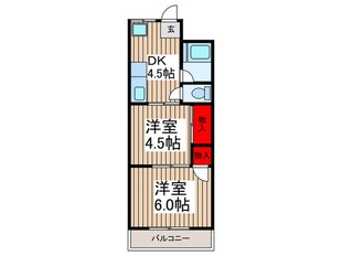 仁志町ハイツの物件間取画像